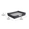 Flash Furniture Gray 44x34 Orthopedic Memory Foam Bolster Dog Bed AJ-ORTHO-00190-GY-GG - alternate 3
